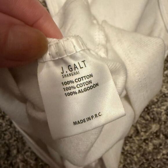 John Galt J Galt White Devil Embroidered Tank Top T Shirt S Small Graphic - Picture 6 of 9